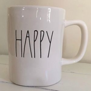 Rae Dunn Other - 🎈🎈~Rae Dunn~"HAPPY"~Coffee/Tea/Coco Mug~NEW~ ❤️ Rae Dunn Other - 🎈🎈~Rae Dunn~"HAPPY"~Coffee/Tea/Coco Mug~NEW~ ❤️